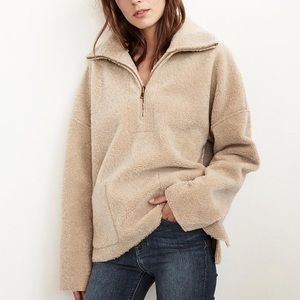 Velvet by Graham & Spencer Reversible Sherpa Pull